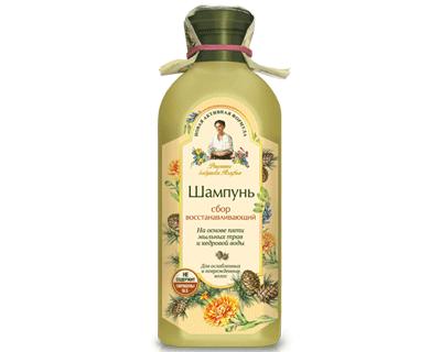 Shampoo "Revitalizing" with cedar and herbs for weak and damaged hair