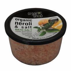 Bath Salt "Orange Blossom" 250 Ml Sea Salt And Organic Neroli Oil