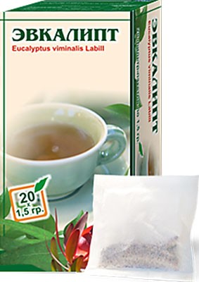 Altai Farm Herb Eucalyptus Leaves Filter Packets #20/1.5 G