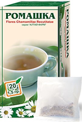 Altai Farm Herb Chamomile Filter Packets #20/1.5 G