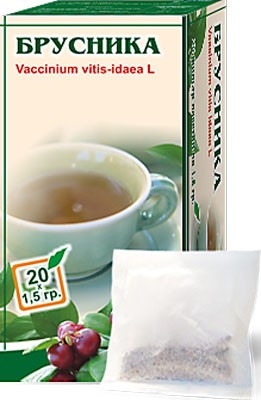 Altai Farm Herb Lingonberry Leaves Filter Packets #20/1.5 G