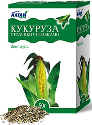 Altai Farm Herb Columns With Maize Stigmas 50g