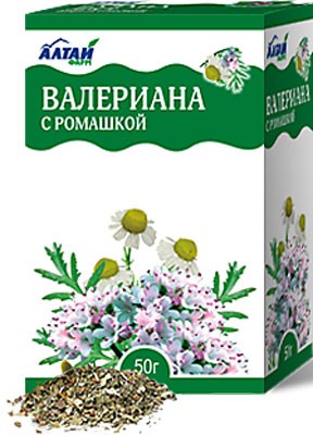 Altai Farm Herb Valerian (with Chamomile) 50g