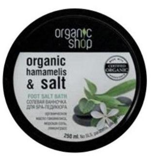 Organic Hamamelis and Salt Foot Salt Bath 250ml