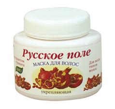 Restorative Hair Mask with pomegranate extract a series of "Russian field" for all hair types 250 ml