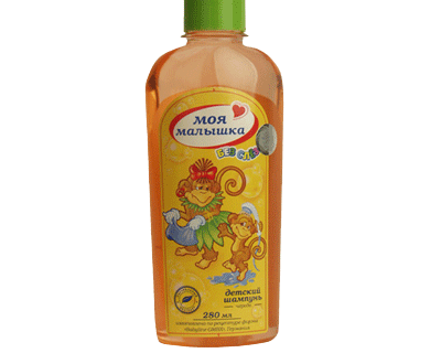 Baby shampoo with Bur-marigold