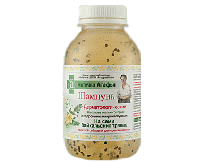 Shampoo in seven Baikal herbs with cedar microcapsules.
