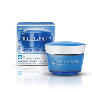 Day cream IDILICA 46 + "Anti-aging elixir of the sea"