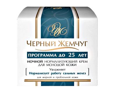 Night Cream normalizing for young skin to 25 years