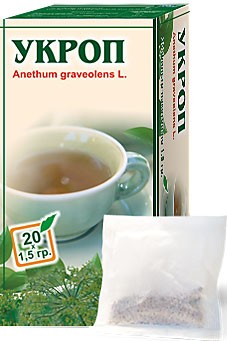 Altai Farm Herb Dill Fruits Filter Packets #20/1.5 G