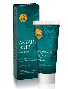 Akuliy Jir Foot Cream with Sagebrush for Cooling Feet, 75 Ml